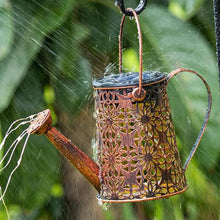 Load image into Gallery viewer, Solar Garden Decor - Waterfall String Lights - Yard Decoration Lighting - Solar Powered Garden Lights - Waterfall String Lights - Warm White LED Lantern - Unique Garden Lighting