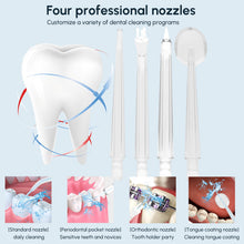Load image into Gallery viewer, Water Flosser for Teeth - High-Pressure Water Jets - Portable Water Flosser - Dental Care Tool - Oral Hygiene Device - Rechargeable Flosser for Travel