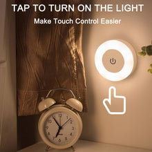 Load image into Gallery viewer, LED Touch Night Light - Modern Home Lighting - Rechargeable Night Light - Touch Control Lighting - Energy-Efficient Night Light - Stylish Home Decor Lighting