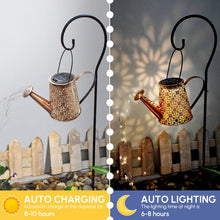 Load image into Gallery viewer, Solar Garden Decor - Waterfall String Lights - Yard Decoration Lighting - Solar Powered Garden Lights - Waterfall String Lights - Warm White LED Lantern - Unique Garden Lighting