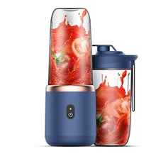 Load image into Gallery viewer, Compact Smoothie Maker - Rechargeable Blender - Blender for Fruits and Vegetables - Stainless Steel Blade Blender - Mini Blender for Travel