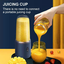 Load image into Gallery viewer, Compact Smoothie Maker - Rechargeable Blender - Blender for Fruits and Vegetables - Stainless Steel Blade Blender - Mini Blender for Travel