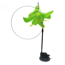 Load image into Gallery viewer, 7pcs/set Interactive Cat Toy Handfree Cat Stick Playing Kitten Playing Teaser Wand Toy Suction Cup Headed Feather Cat Wand