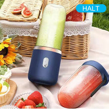Load image into Gallery viewer, Compact Smoothie Maker - Rechargeable Blender - Blender for Fruits and Vegetables - Stainless Steel Blade Blender - Mini Blender for Travel