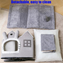 Load image into Gallery viewer, Removable Roof Plush Pet House