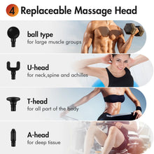 Load image into Gallery viewer, Compact Muscle Massager - Deep Tissue Muscle Relief - Lightweight Massage Tool - Massage Gun For Mobility - Massage Tool For Gym Recovery