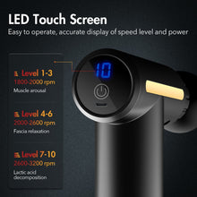 Load image into Gallery viewer, Compact Muscle Massager - Deep Tissue Muscle Relief - Lightweight Massage Tool - Massage Gun For Mobility - Massage Tool For Gym Recovery