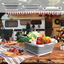 Load image into Gallery viewer, Foldable Cutting Board - Compact Cutting Board - Space-Saving Kitchen Tools - Space-Saving Kitchen Accessories - Kitchen Essentials - Versatile Cutting Board