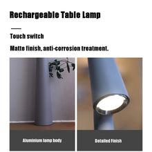 Load image into Gallery viewer, Wireless Rechargeable Desk Lamp – Top Touch Dimming, Portable, Stylish