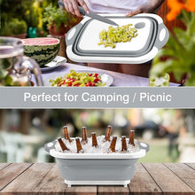 Load image into Gallery viewer, Foldable Cutting Board - Compact Cutting Board - Space-Saving Kitchen Tools - Space-Saving Kitchen Accessories - Kitchen Essentials - Versatile Cutting Board