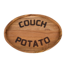 Load image into Gallery viewer, Couch Potato Tray-Smart Clip-On Sofa Tray Made of Acacia Wood