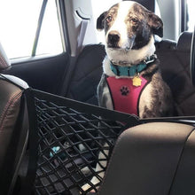 Load image into Gallery viewer, Pet Car Net Partition - Car Seat Protector for Pets - Adjustable Pet Car Net - Pet Travel Divider - Pet Car Safety Mesh