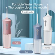 Load image into Gallery viewer, Water Flosser for Teeth - High-Pressure Water Jets - Portable Water Flosser - Dental Care Tool - Oral Hygiene Device - Rechargeable Flosser for Travel
