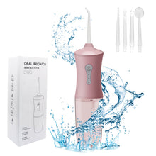 Load image into Gallery viewer, Water Flosser for Teeth - High-Pressure Water Jets - Portable Water Flosser - Dental Care Tool - Oral Hygiene Device - Rechargeable Flosser for Travel
