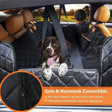 Load image into Gallery viewer, Dog Rear Seat Cover with Hammock
