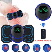 Load image into Gallery viewer, Smart Electric Neck Massager Portable Rechargeable EMS Cervical Vertebra Massage Patch For Muscle Relax Pain Relief Dropshipping
