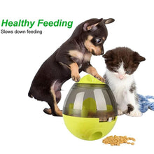 Load image into Gallery viewer, Pet Food Dispenser - Dog And Cat Feeding Toy - Pet Treat Dispenser - Interactive Feeder For Dogs And Cats - Slow Feeder For Pets - Interactive Pet Feeder
