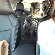 Load image into Gallery viewer, Pet Car Net Partition - Car Seat Protector for Pets - Adjustable Pet Car Net - Pet Travel Divider - Pet Car Safety Mesh
