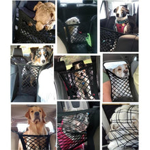 Load image into Gallery viewer, Pet Car Net Partition - Car Seat Protector for Pets - Adjustable Pet Car Net - Pet Travel Divider - Pet Car Safety Mesh

